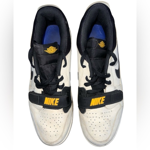 {Nike Air Jordan Legacy 312 Low Pale Vanilla University Gold Yellow Chicago 11.5 - Picture 4 of 9